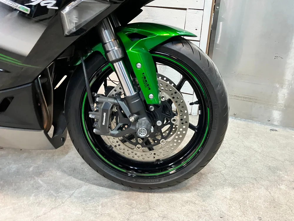Kawasaki NINJA1000SX 2021, black/green, фото 20
