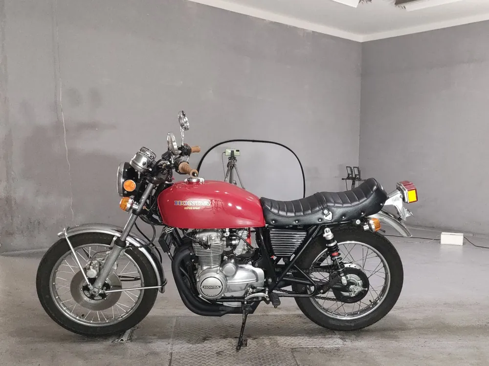 Honda CB400 2023, красный, фото 2