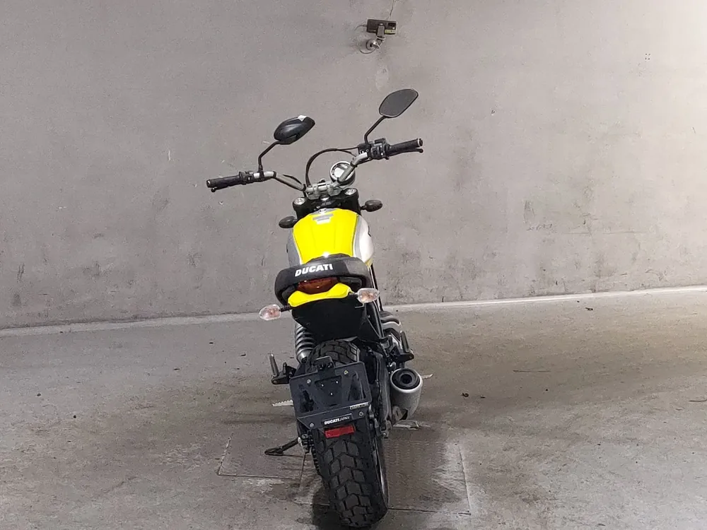 Ducati Scrambler Icon 2015, жёлтый, фото 4