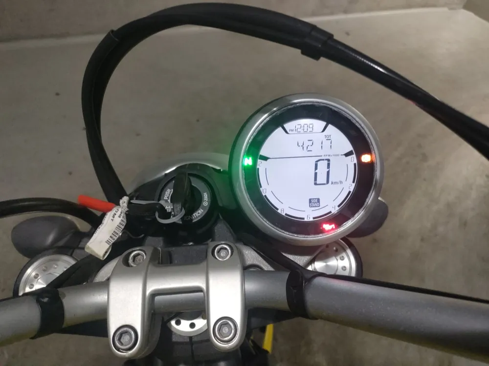 Ducati Scrambler Icon 2015, жёлтый, фото 5