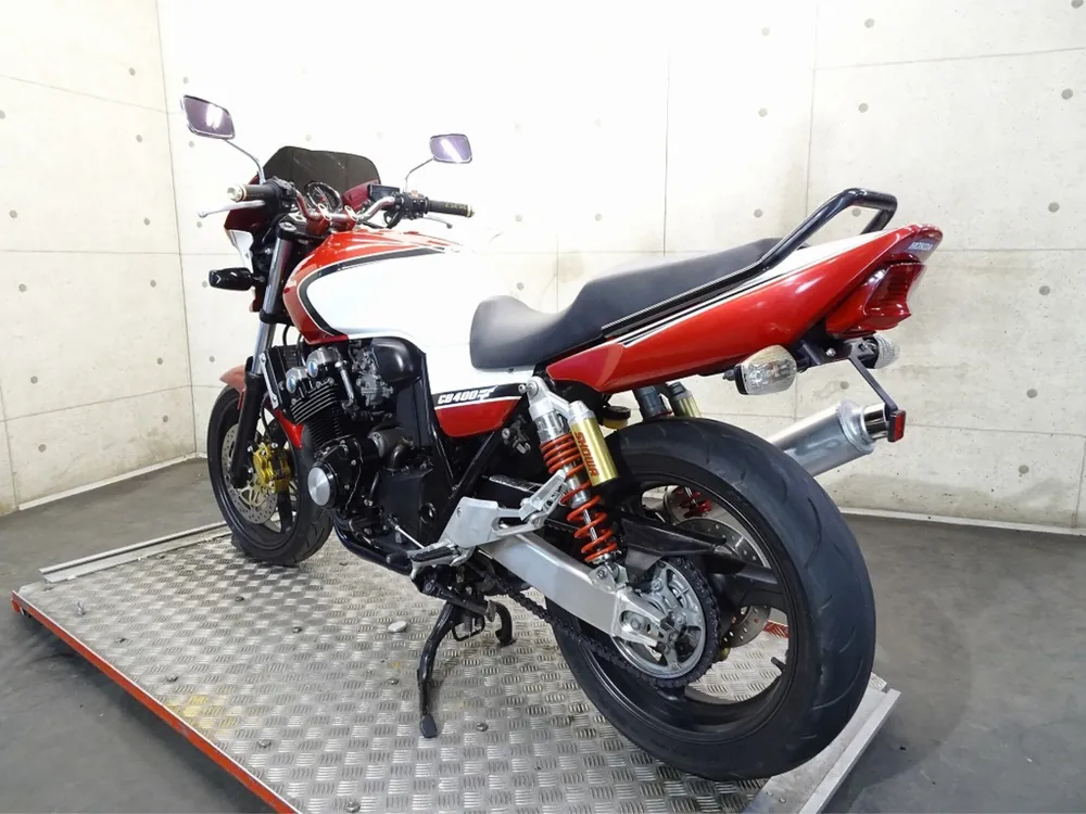 Honda CB400 Super Four 2003, white / red, фото 9
