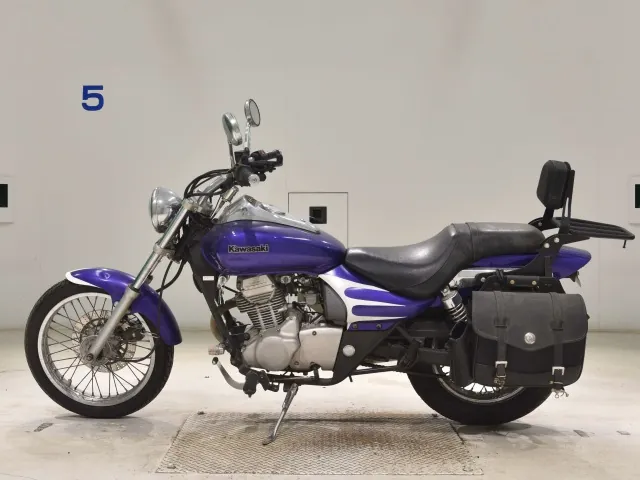 Kawasaki Eliminator125, white | navy blue, фото 2