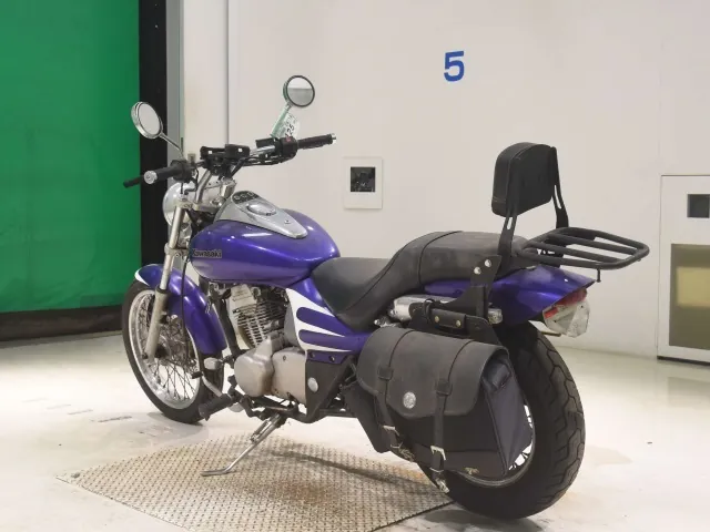 Kawasaki Eliminator125, white | navy blue, фото 6