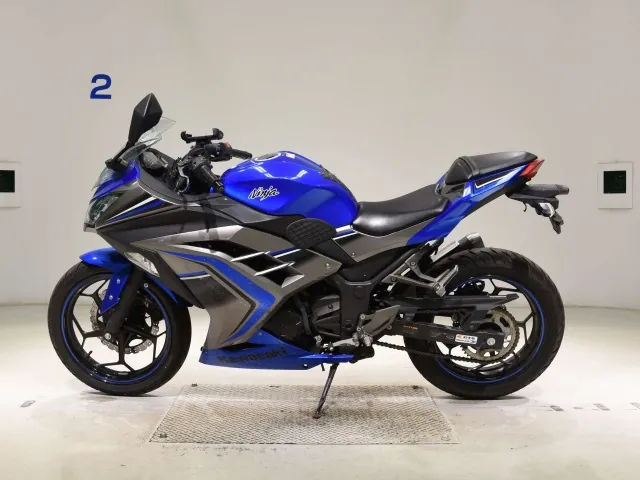 Kawasaki Ninja 250, синий, фото 2