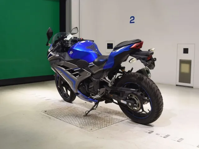 Kawasaki Ninja 250, синий, фото 6