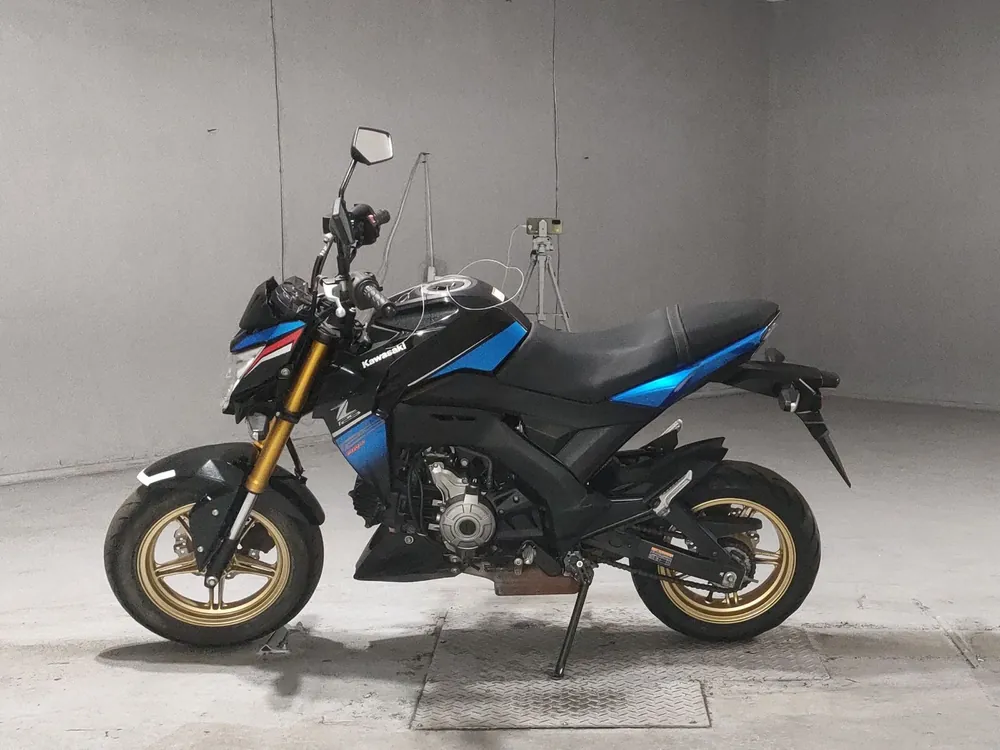 Kawasaki Z125 PRO, чёрный, фото 2