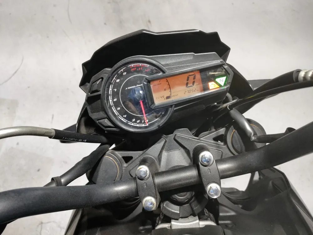 Kawasaki Z125 PRO, чёрный, фото 5