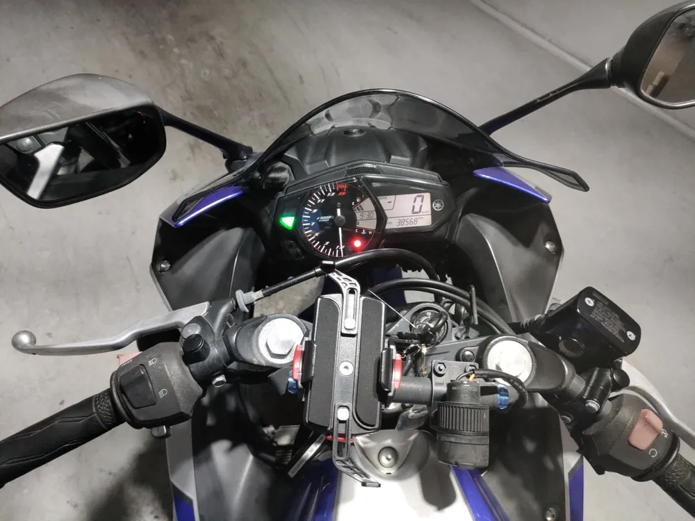 Yamaha YZF-R25, silver / blue, фото 5