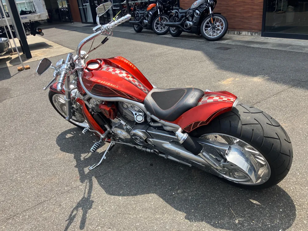Harley-Davidson VRSCAW 2009, оранжевый, фото 4