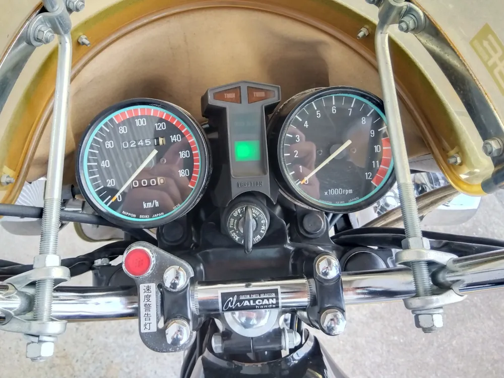 Kawasaki Z400J 2005, чёрный, фото 3