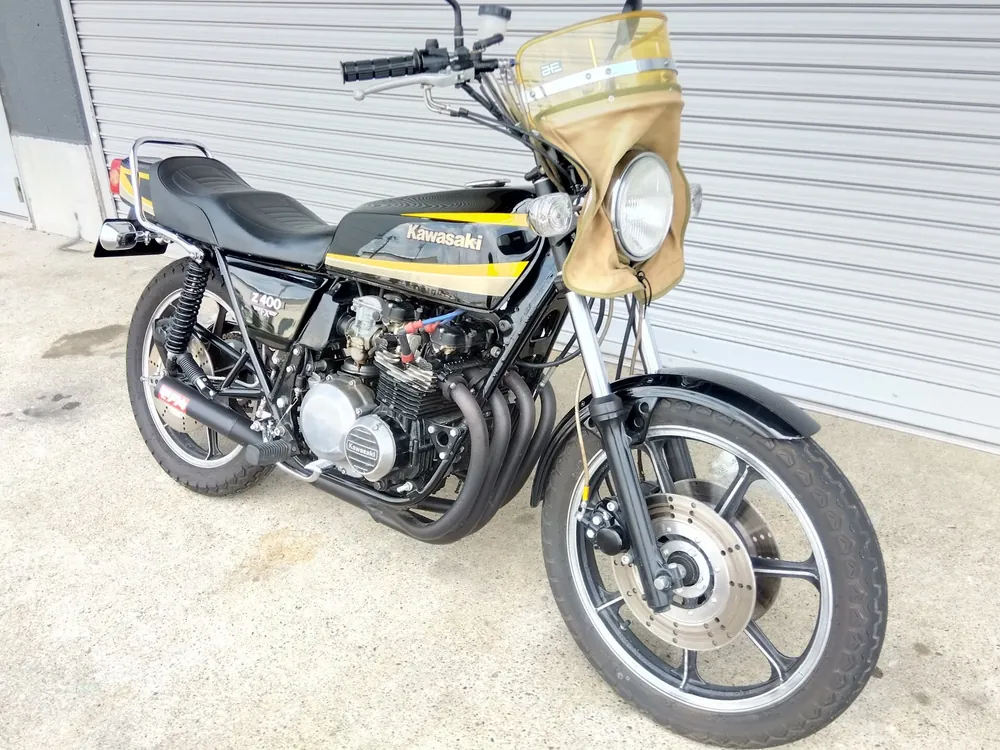 Kawasaki Z400J 2005, чёрный, фото 4
