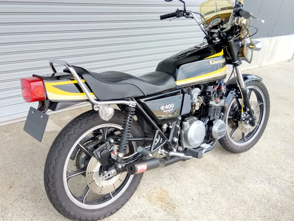 Kawasaki Z400J 2005, чёрный, фото 5