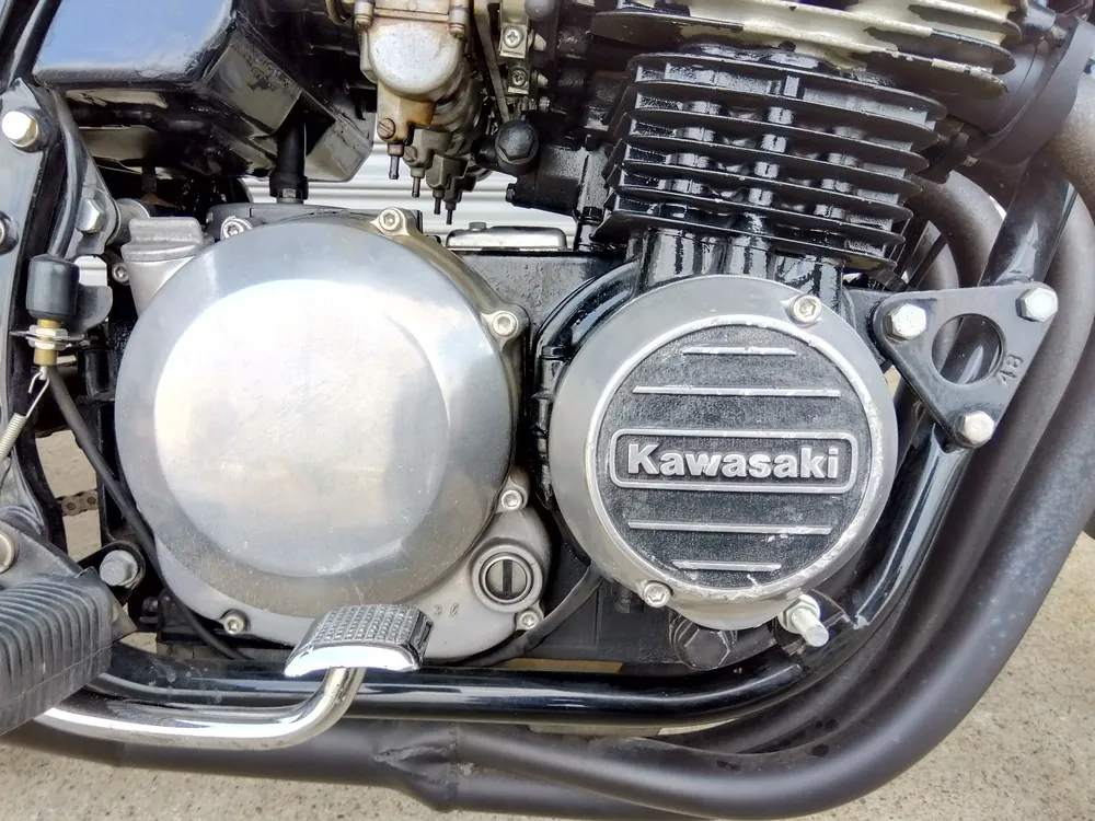 Kawasaki Z400J 2005, чёрный, фото 6