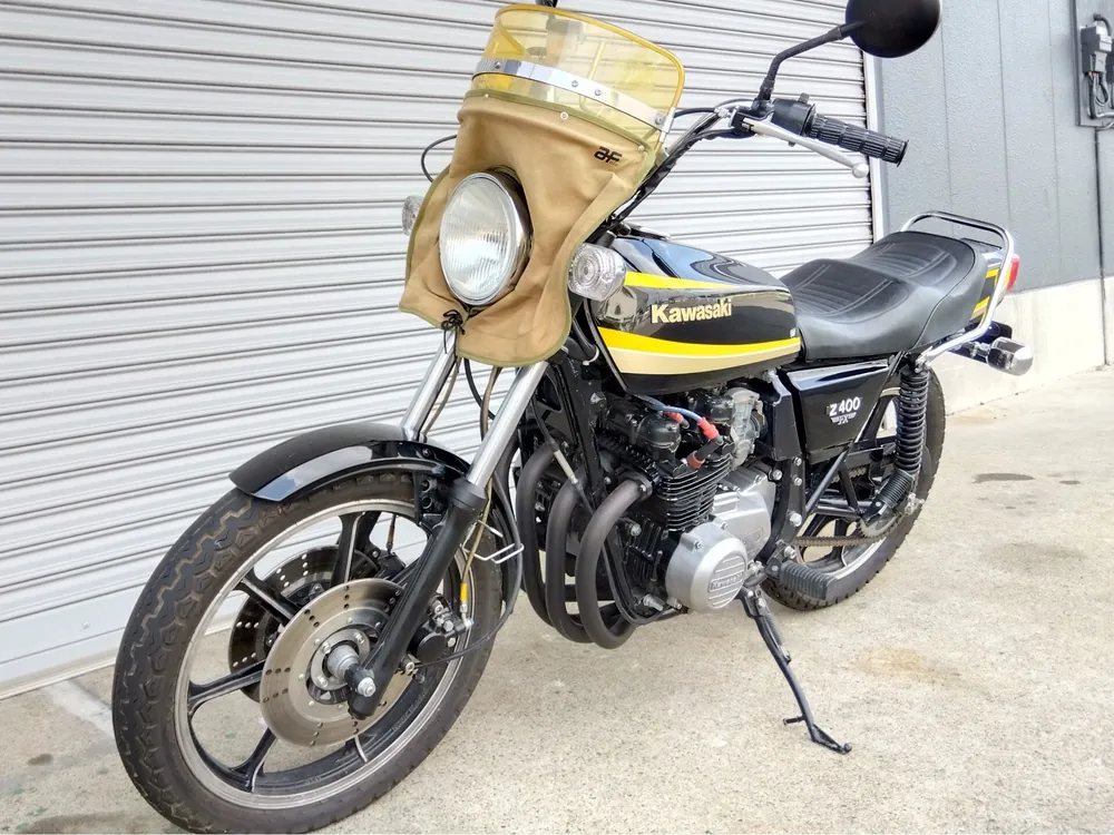Kawasaki Z400J 2005, чёрный, фото 7