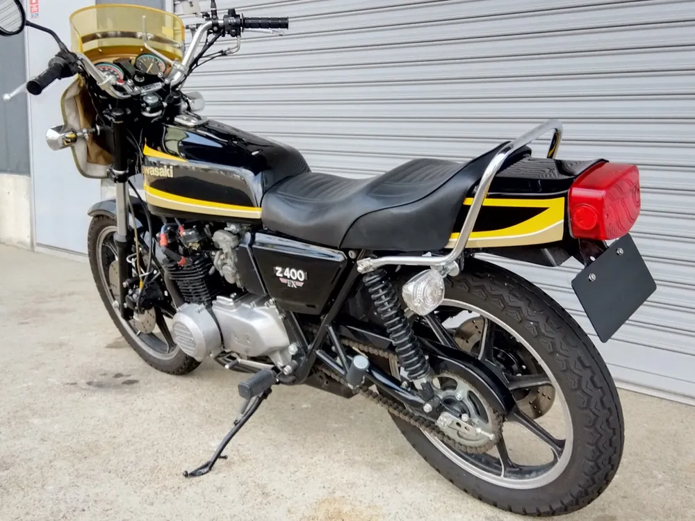 Kawasaki Z400J 2005, чёрный, фото 8