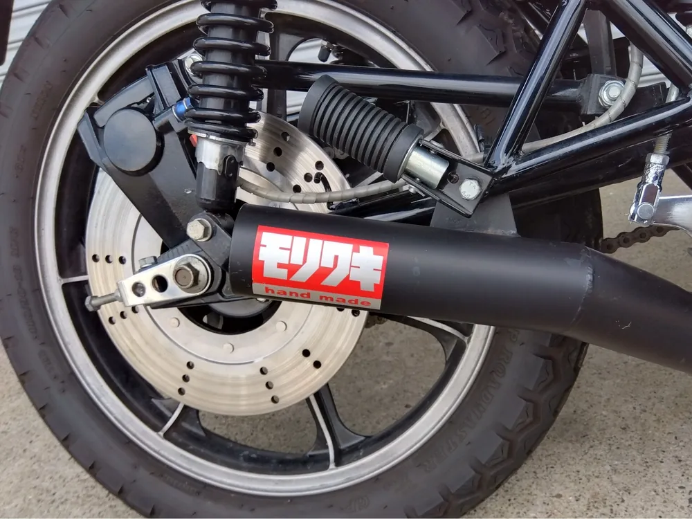 Kawasaki Z400J 2005, чёрный, фото 10