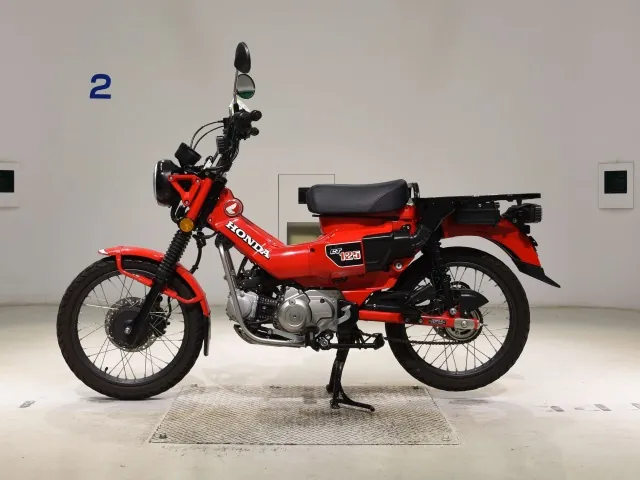 Honda CT125 Hunter Cub, красный, фото 2