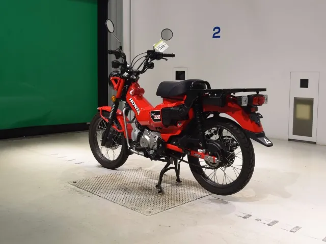 Honda CT125 Hunter Cub, красный, фото 6