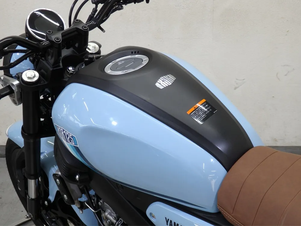 Yamaha XSR125, light blue, фото 12