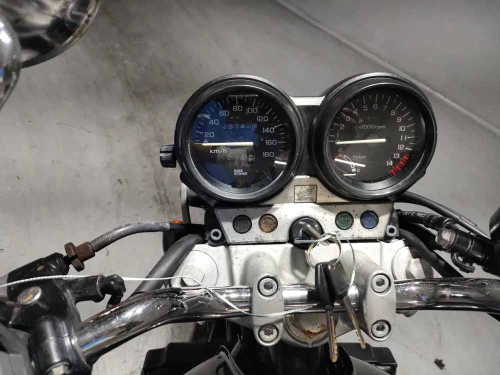 Honda Steed 400 VLX 1993, чёрный, фото 5