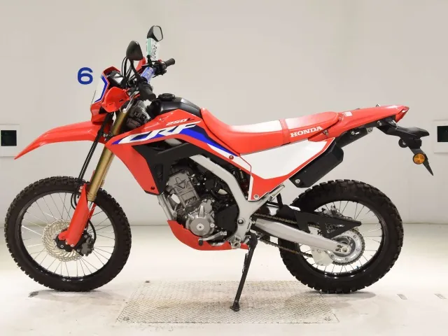 Honda CRF250 Rally, красный, фото 2