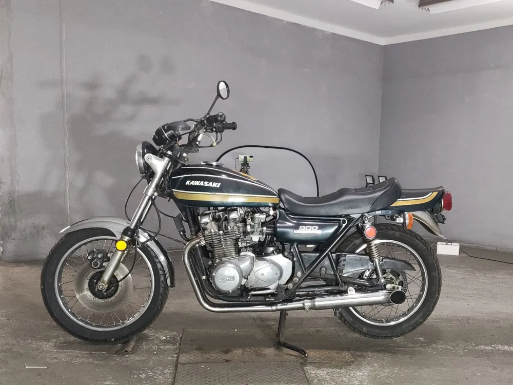 Kawasaki Z900, синий, фото 2