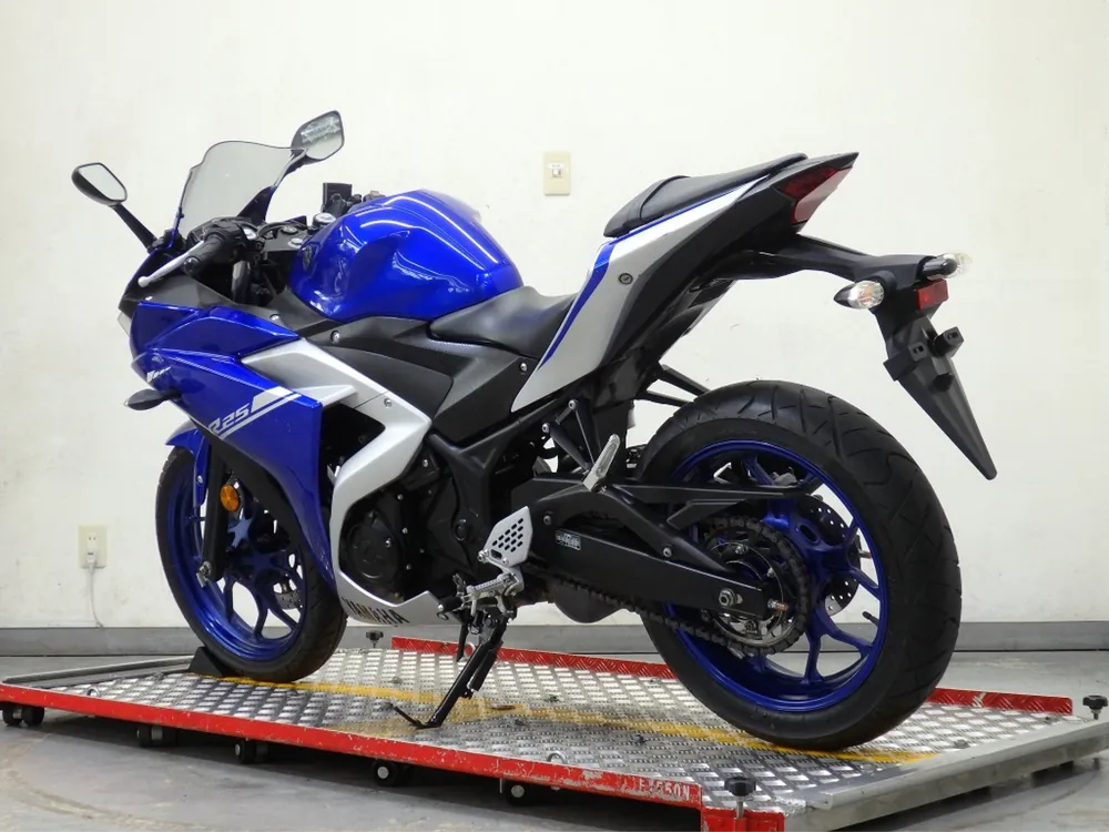 Yamaha YZF-R25, синий, фото 4