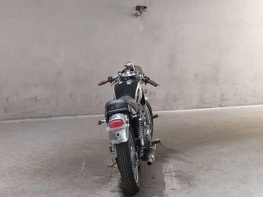 Yamaha SR400, white/black, фото 4
