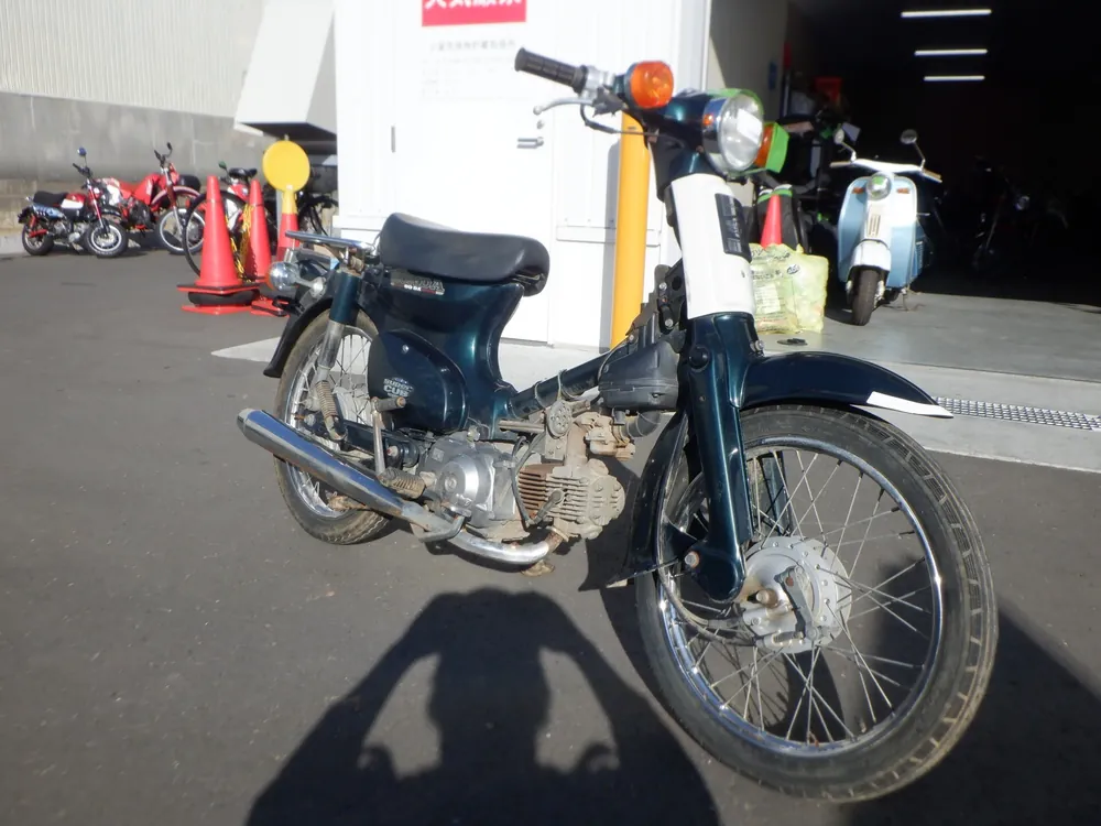 Honda Super Cub, зелёный, фото 4