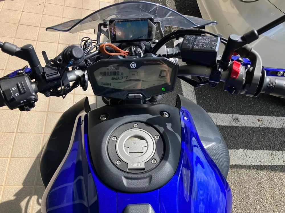 Yamaha MT-07 2014, синий, фото 3