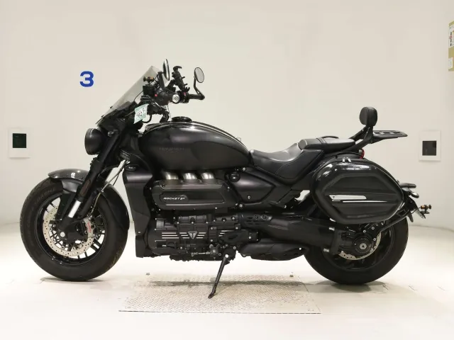 Triumph ROCKET III R 2021, matt black, фото 2