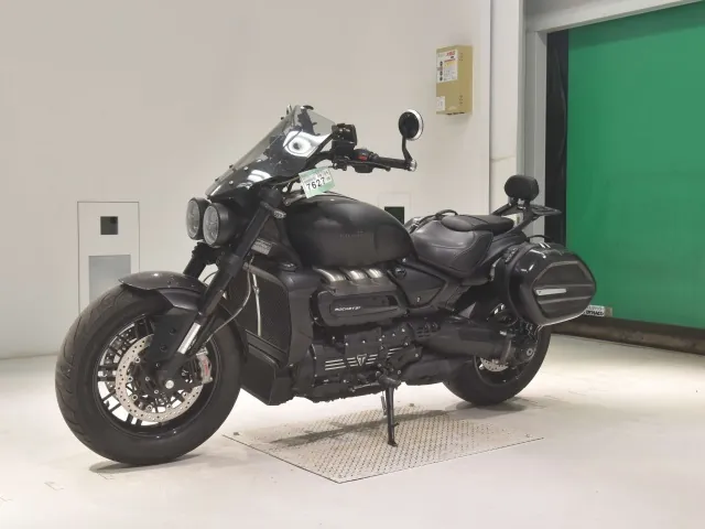 Triumph ROCKET III R 2021, matt black, фото 4