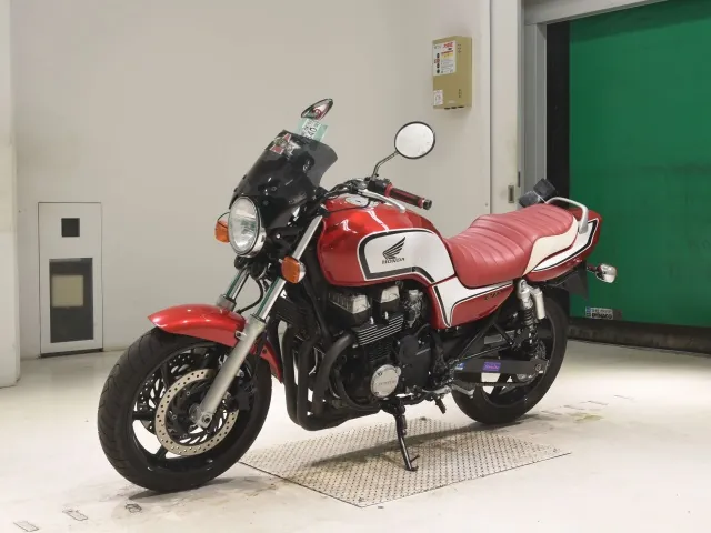 Honda CB750 2004, белый, красный, чёрный, фото 4