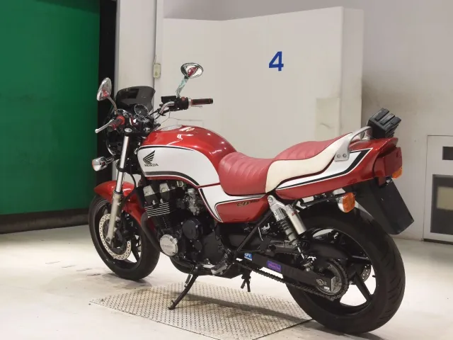 Honda CB750 2004, белый, красный, чёрный, фото 6