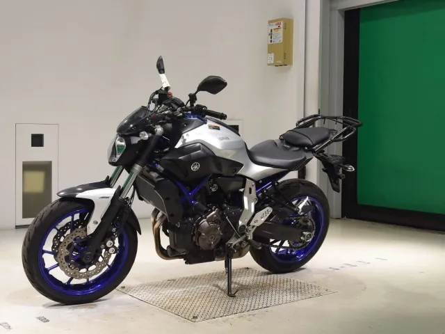 Yamaha MT-07 2016, серебристый, фото 4