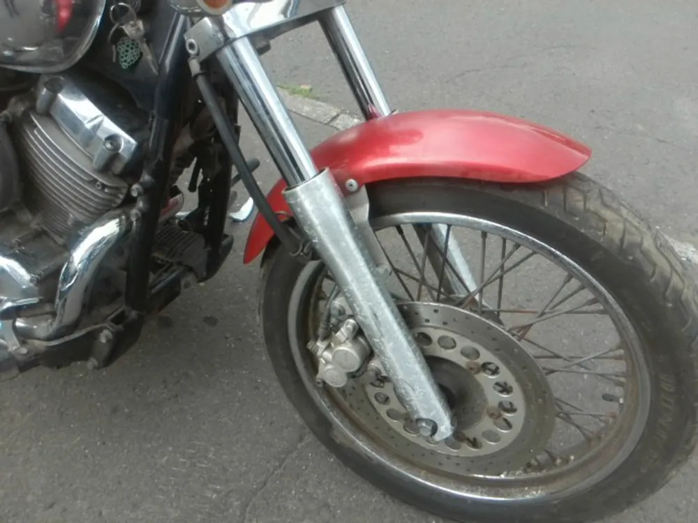 Yamaha Drag Star 1996, красный, фото 4