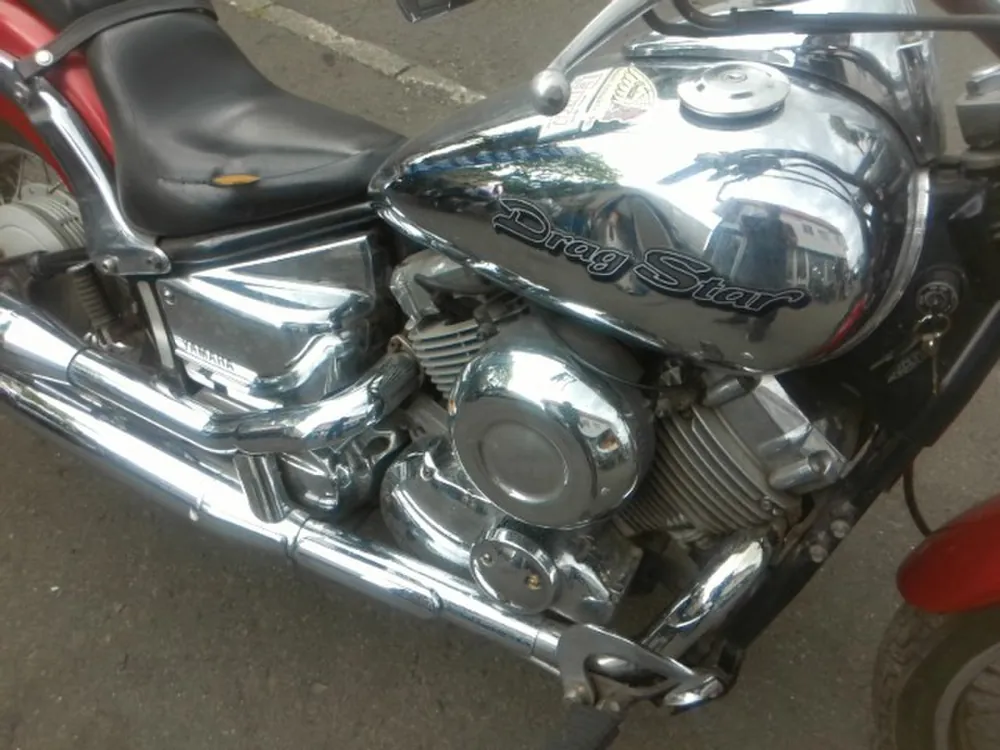 Yamaha Drag Star 1996, красный, фото 5