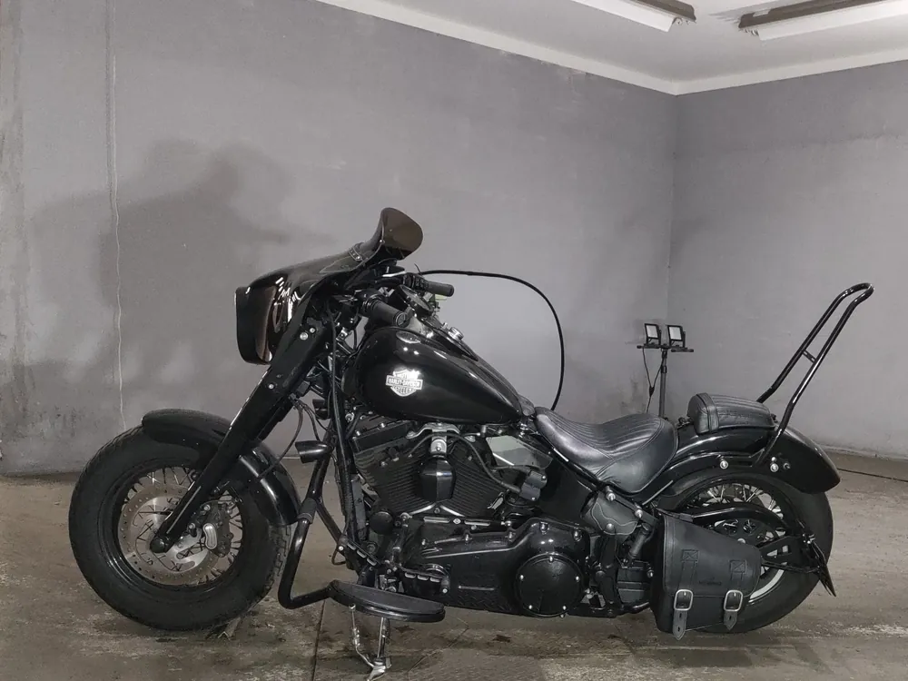 Harley-Davidson FLS1580 2015, чёрный, фото 2