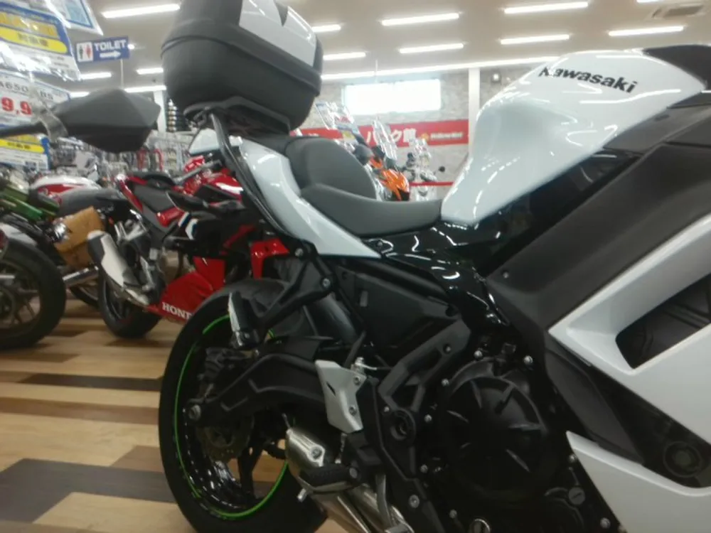 Kawasaki Ninja650A 2020, белый, фото 5