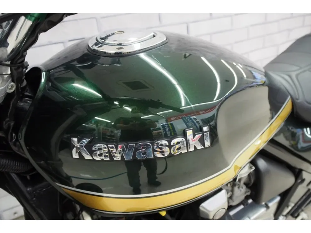 Kawasaki ZRX1100 2007, зелёный, фото 3