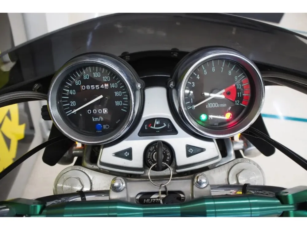 Kawasaki ZRX1100 2007, зелёный, фото 4
