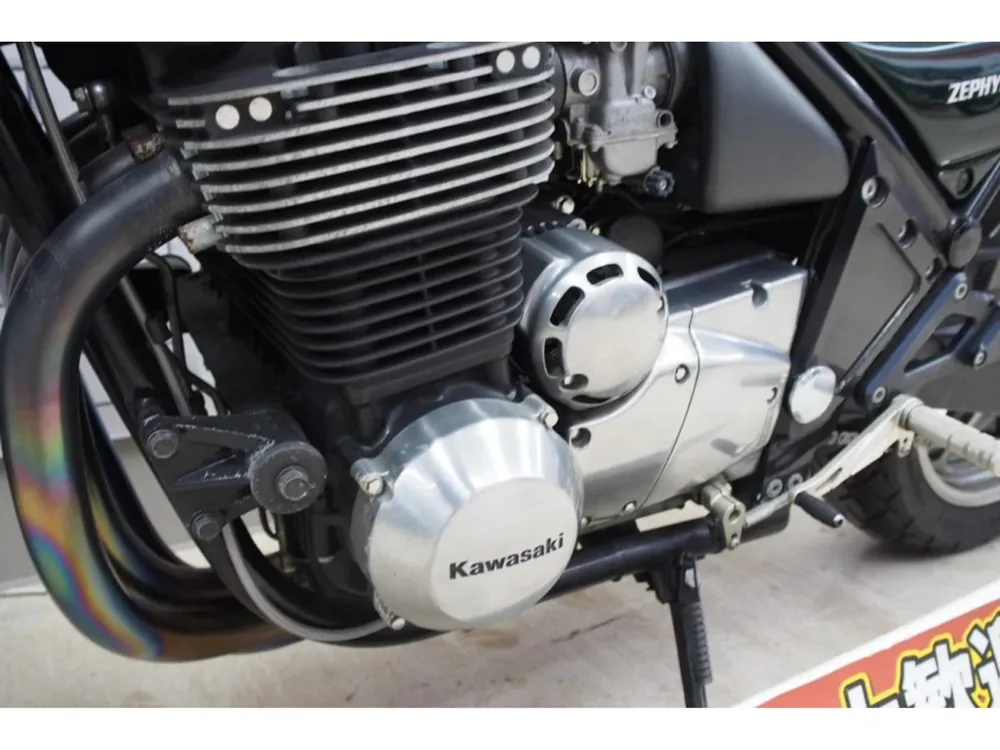 Kawasaki ZRX1100 2007, зелёный, фото 6