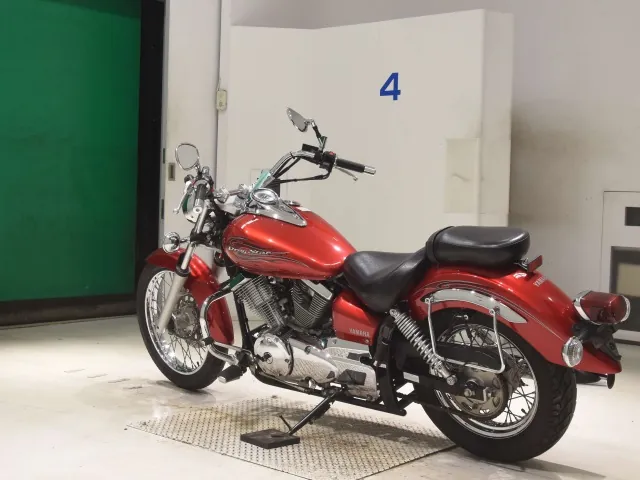 Yamaha Dragstar 250, красный, фото 6