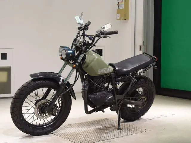 Yamaha TW225E DG09J, зелёный, фото 4