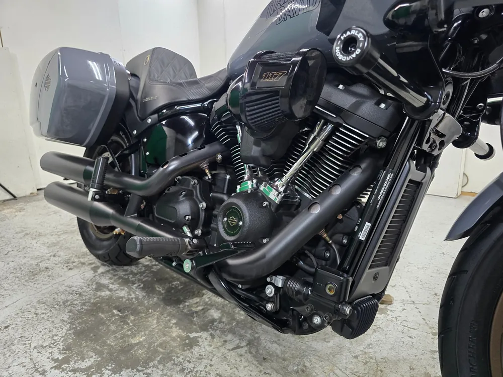 Harley-Davidson FXLRST 2022, серый, фото 14