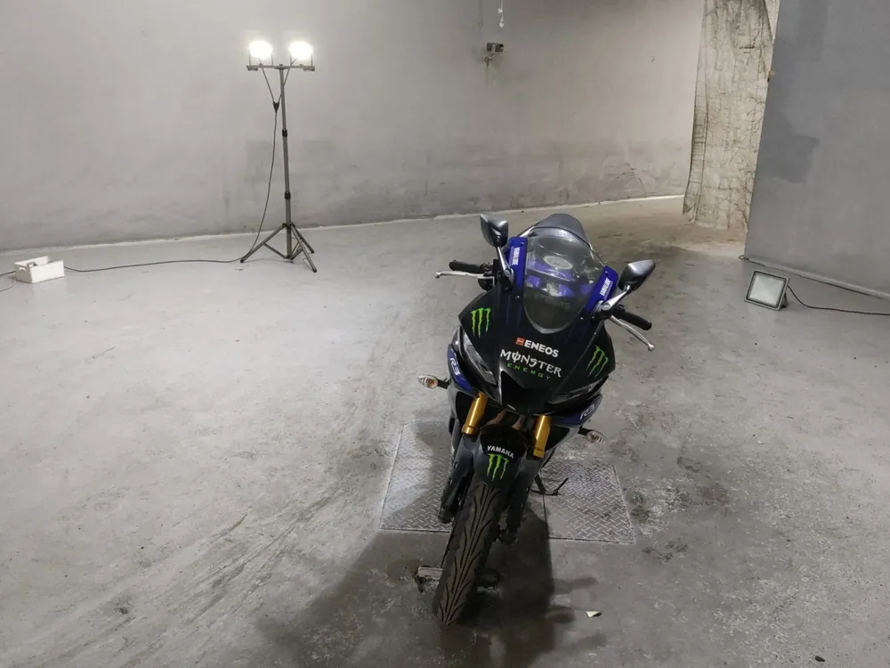 Yamaha MT-03 2020, чёрный, синий, фото 3