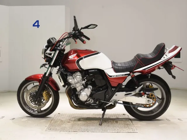 Honda CB400SB 2009, white | red, фото 2