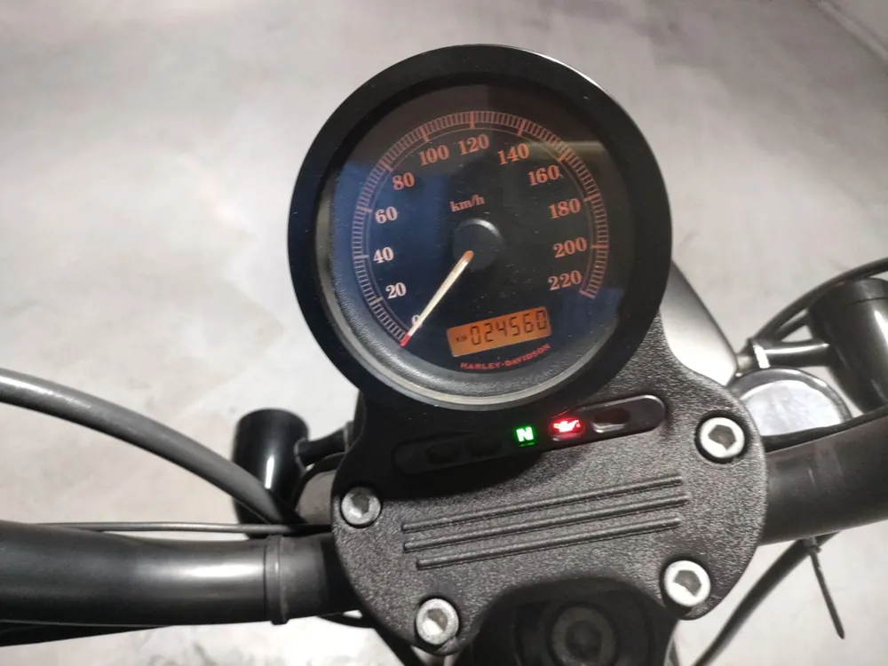 Harley-Davidson XL883N 2011, чёрный, фото 5