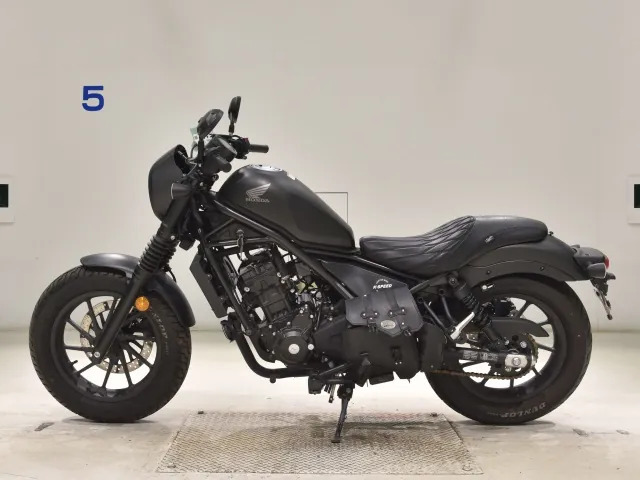 Honda Rebel 250, matt black, фото 2