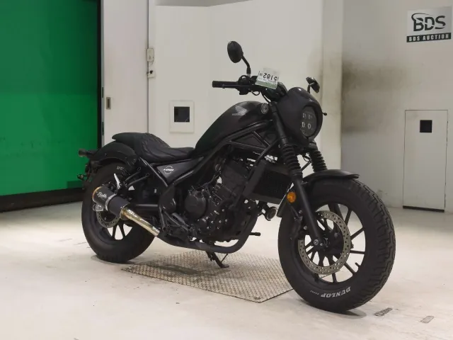 Honda Rebel 250, matt black, фото 3